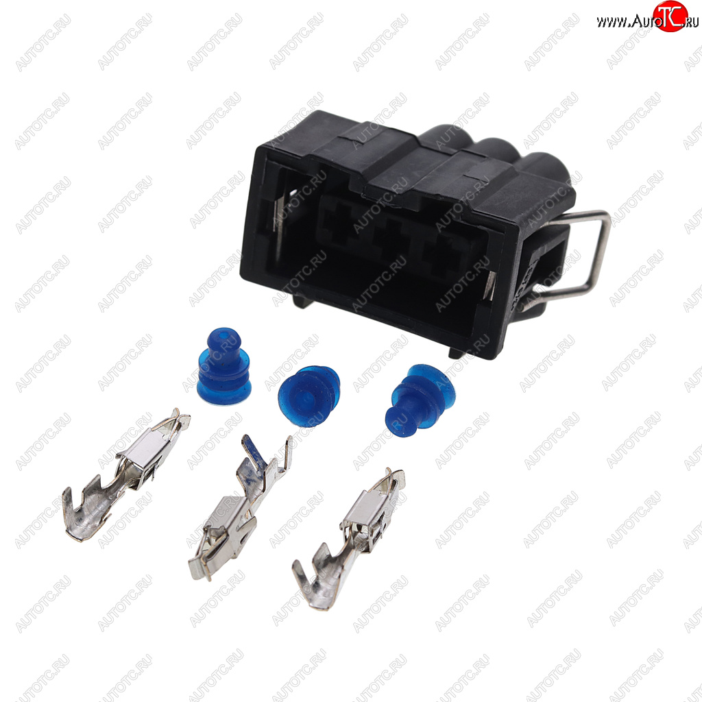 699 р. Разъем VW AUDI SEAT SKODA электрический (3-х контактный) TE PARTS TE PARTS 7810113 TE PARTS 7810113  с доставкой в г. Кемерово