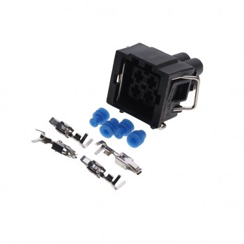 579 р. Разъем VW AUDI SEAT SKODA электрический (4-х контактный) TE PARTS TE PARTS 7810140  с доставкой в г. Кемерово. Увеличить фотографию 1