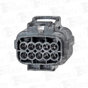 1 039 р. Разъем SCANIA электрический (10-ти контактный) TE PARTS TE PARTS 7810746  с доставкой в г. Кемерово. Увеличить фотографию 2