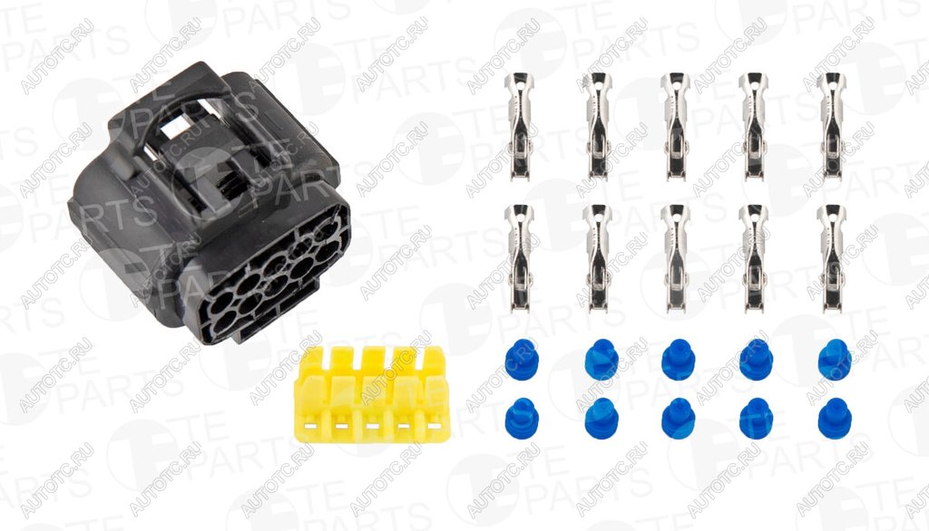 1 039 р. Разъем SCANIA электрический (10-ти контактный) TE PARTS TE PARTS 7810746  с доставкой в г. Кемерово