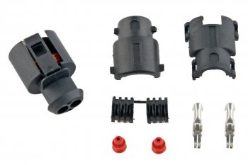 529 р. Разъем MAN MERCEDES VW AUDI SEAT SKODA электрический (2-х контактный) TE PARTS TE PARTS 7811410  с доставкой в г. Кемерово. Увеличить фотографию 3