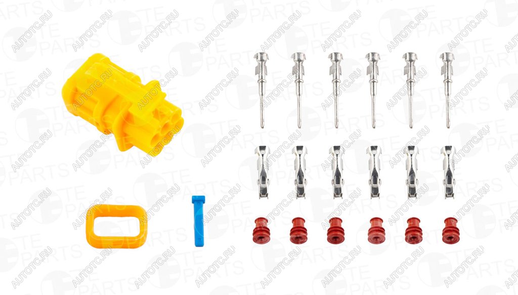 789 р. Разъем MAN электрический (6-ти контактный) TE PARTS TE PARTS 7811641  с доставкой в г. Кемерово