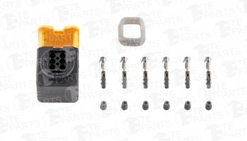 1 169 р. Разъем SCANIA электрический (6-ти контактный) TE PARTS TE PARTS 7814969  с доставкой в г. Кемерово. Увеличить фотографию 1