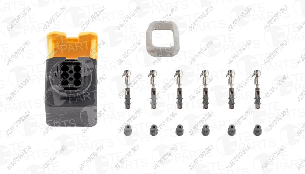 1 169 р. Разъем SCANIA электрический (6-ти контактный) TE PARTS TE PARTS 7814969  с доставкой в г. Кемерово