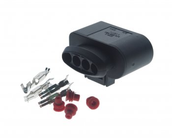 369 р. Разъем HYUNDAI VAG электрический (4-х контактный) TE PARTS TE PARTS 7821604  с доставкой в г. Кемерово. Увеличить фотографию 2