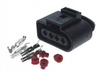 369 р. Разъем HYUNDAI VAG электрический (4-х контактный) TE PARTS TE PARTS 7821604  с доставкой в г. Кемерово. Увеличить фотографию 1