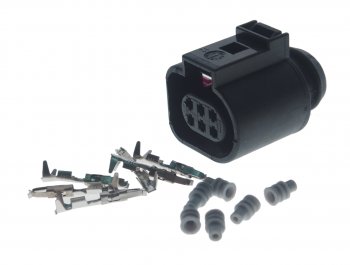 319 р. Разъем HYUNDAI VAG электрический (6-ти контактный) TE PARTS TE PARTS 7821606  с доставкой в г. Кемерово. Увеличить фотографию 2