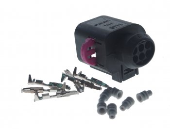 319 р. Разъем HYUNDAI VAG электрический (6-ти контактный) TE PARTS TE PARTS 7821606  с доставкой в г. Кемерово. Увеличить фотографию 1