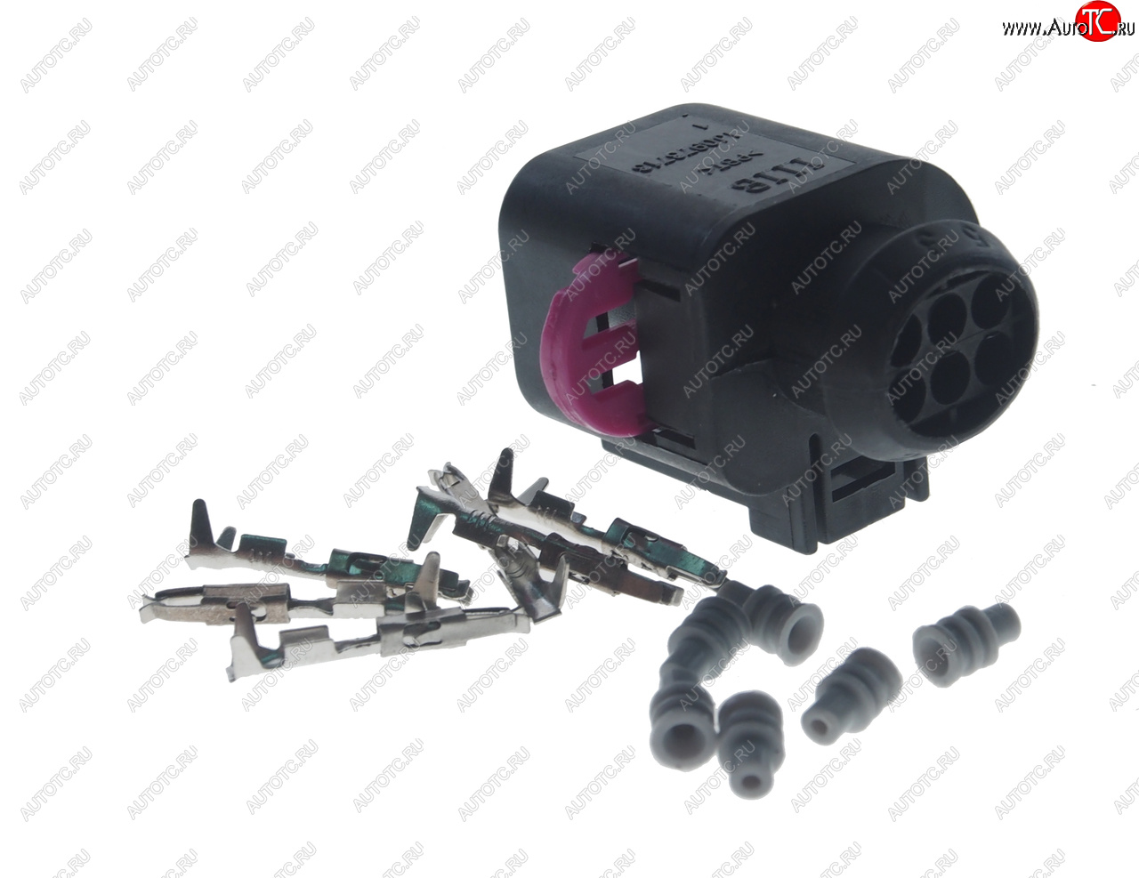 319 р. Разъем HYUNDAI VAG электрический (6-ти контактный) TE PARTS TE PARTS 7821606  с доставкой в г. Кемерово