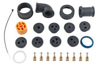 1 099 р. Разъем SCHMITZ фонаря заднего байонет (вилка,7 контактов) угловой TE PARTS TE PARTS 7826941  с доставкой в г. Кемерово. Увеличить фотографию 3