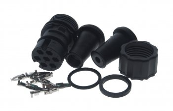 1 339 р. Разъем DAF электрический (7-ми контактный) TE PARTS TE PARTS 7880001  с доставкой в г. Кемерово. Увеличить фотографию 1