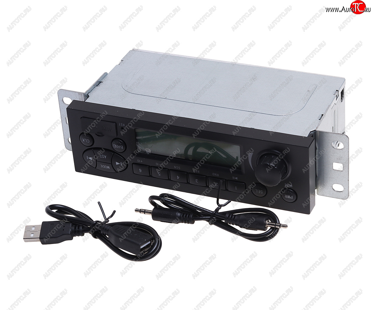 6 299 р. Проигрыватель MP3 JAC N80,N90,N120 КАМАЗ Компас-9 (+радио) OE JAC 7911010le050  с доставкой в г. Кемерово