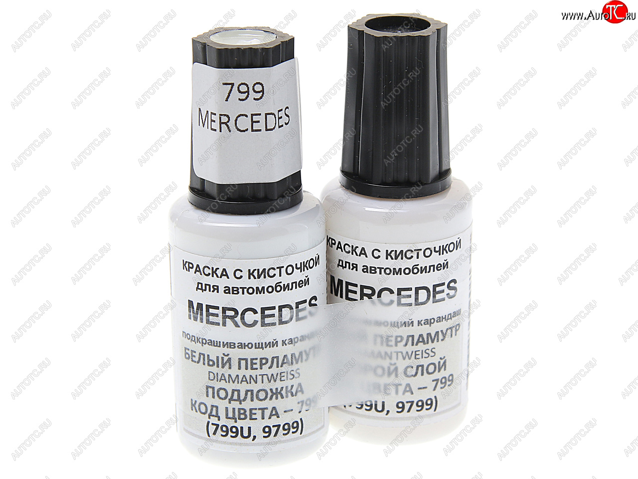 699 р. Краска с кистью 20мл MERCEDES 799 2-х компонентная PODKRASKA PODKRASKA 799  с доставкой в г. Кемерово