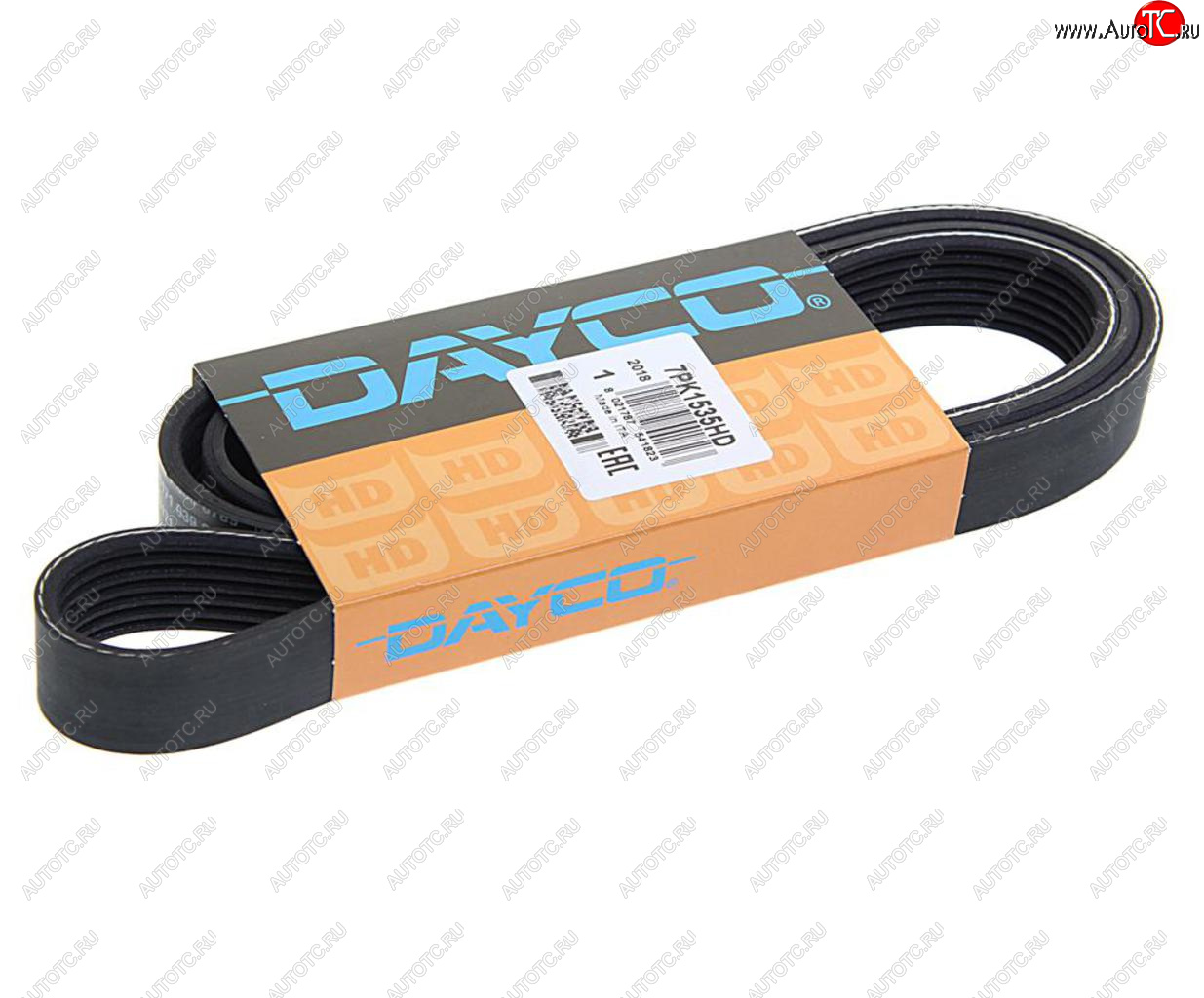 2 069 р. Ремень приводной поликлиновой 7PK1535HD DAYCO DAYCO 7pk1535hd  с доставкой в г. Кемерово