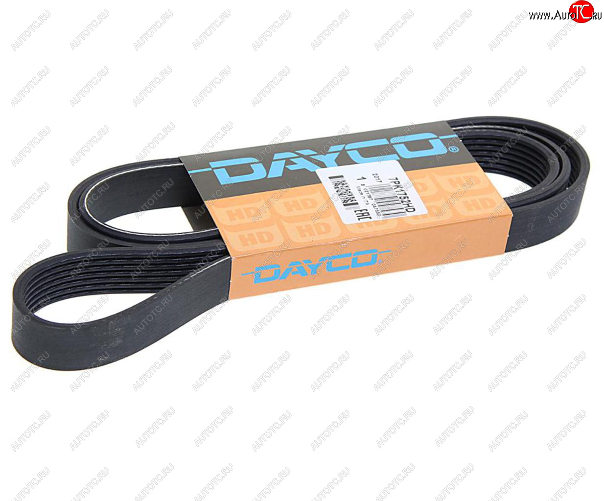 1 679 р. Ремень приводной поликлиновой 7PK1752HD DAYCO DAYCO 7pk1752hd  с доставкой в г. Кемерово