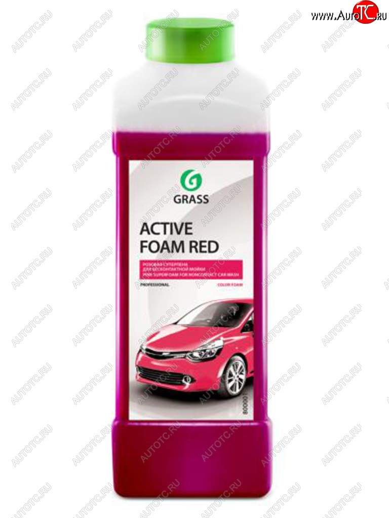 439 р. Шампунь для бесконтактной мойки 1л Active Foam Red GRASS GRASS 800001  с доставкой в г. Кемерово