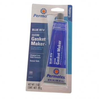 979 р. Герметик прокладка синий термостойкий 85г RTV PERMATEX PERMATEX 80022 PERMATEX 80022  с доставкой в г. Кемерово. Увеличить фотографию 1