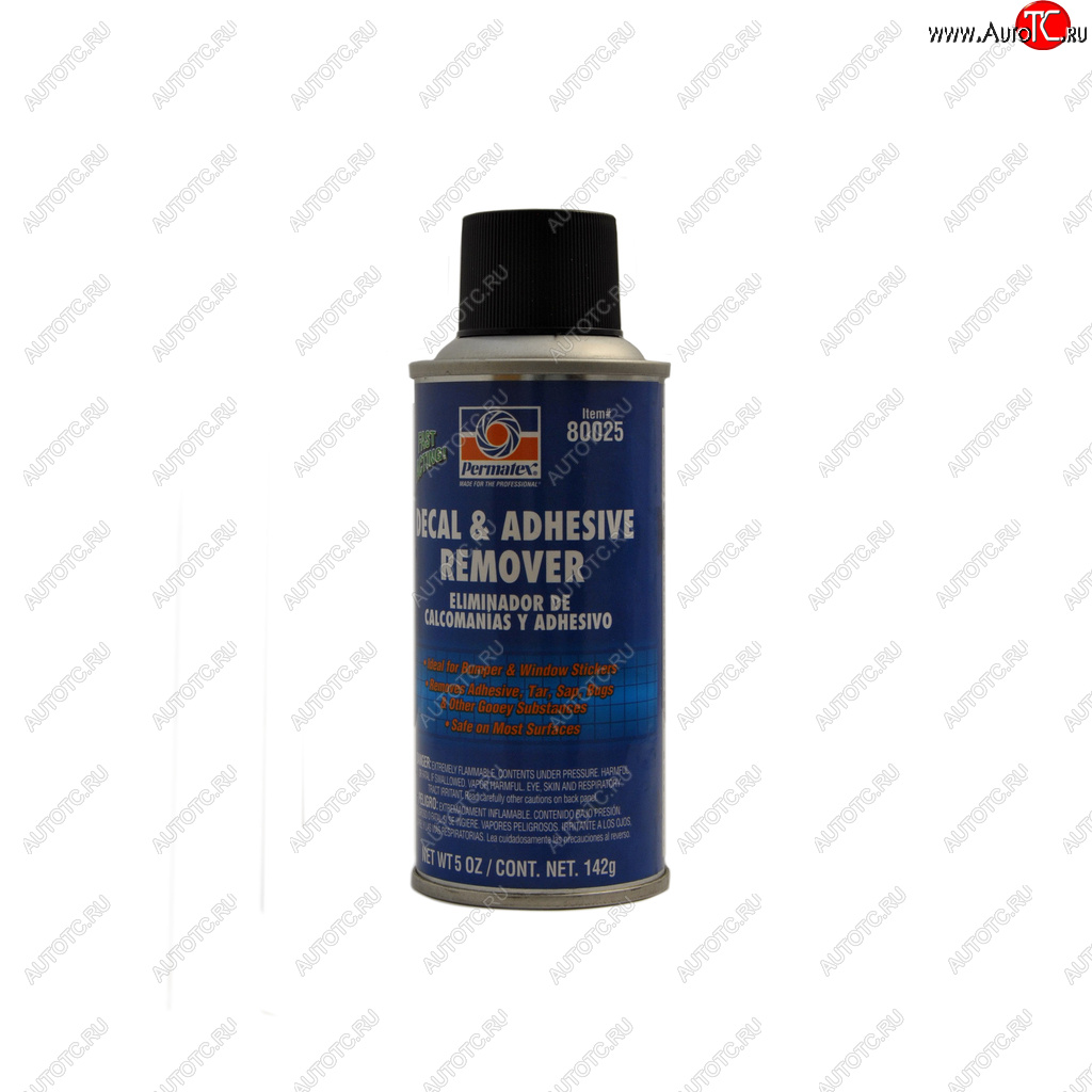 1 599 р. Очиститель клея и маркировок аэрозоль 142г Decal & Adhesive Remover PERMATEX PERMATEX 80025  с доставкой в г. Кемерово