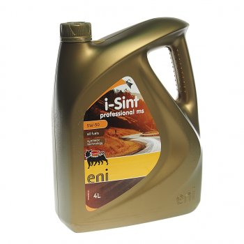 3 799 р. Масло моторное I-SINT professional MS 5W30 синт.4л ENI ENI 8003699008458  с доставкой в г. Кемерово. Увеличить фотографию 1