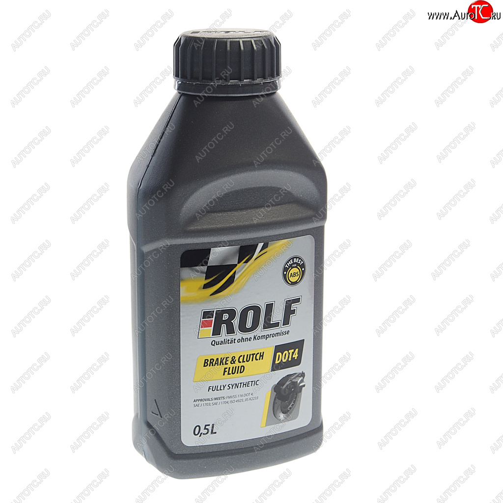 255 р. Жидкость тормозная DOT-4 0.5л ROLF ROLF 800761 ROLF 800761  с доставкой в г. Кемерово