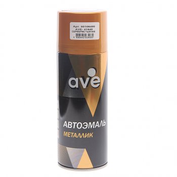 459 р. Краска 640 серебристая металлик аэрозоль 520мл AVE AVE 80106400  с доставкой в г. Кемерово. Увеличить фотографию 1