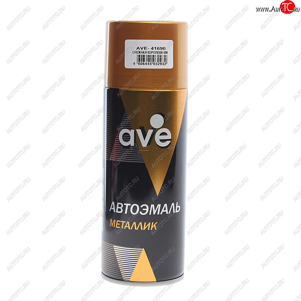 459 р. Краска 690 снежная королева металлик аэрозоль 520мл AVE AVE 80106900  с доставкой в г. Кемерово