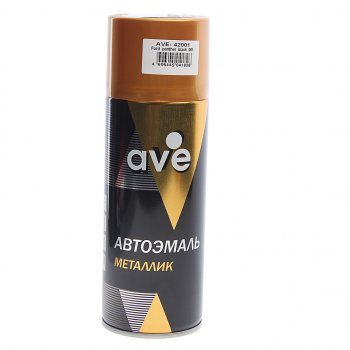 459 р. Краска Panther black металлик аэрозоль 520мл AVE AVE 80128510  с доставкой в г. Кемерово. Увеличить фотографию 1