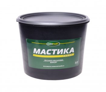 489 р. Антикор для наружных поверхностей мастика каучуко-битумная 2кг БИКОР OIL RIGHT OIL RIGHT 8031  с доставкой в г. Кемерово. Увеличить фотографию 1