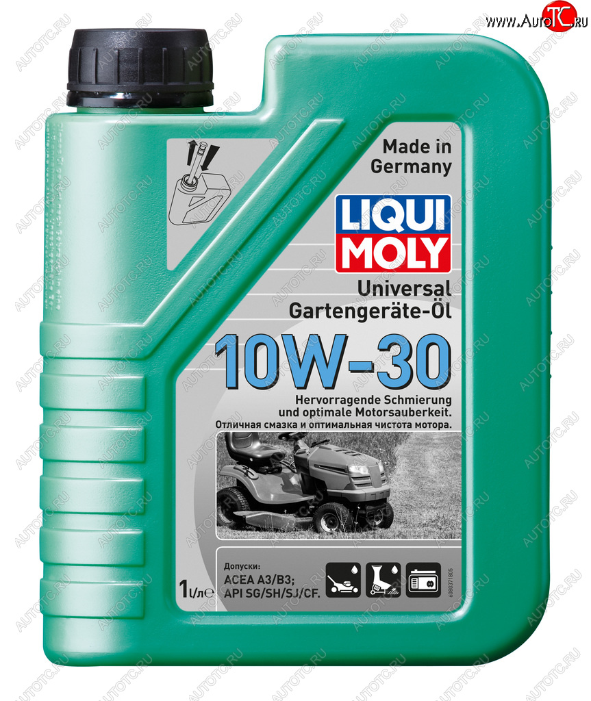 1 649 р. Масло моторное для 4-х тактных двигателей UNIVERSAL 10W30 мин.1л LIQUI MOLY LIQUI MOLY 8037  с доставкой в г. Кемерово