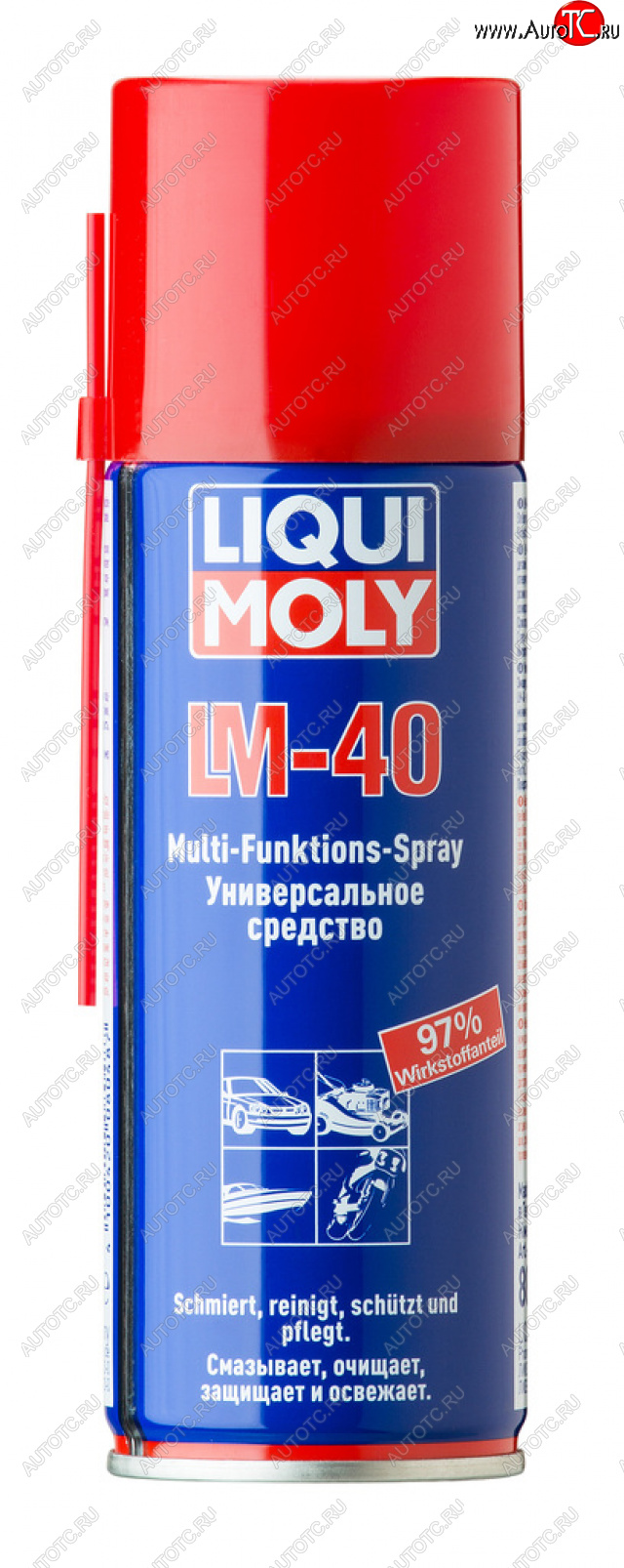 639 р. Смазка универсальная проникающая LM-40 200мл аэрозоль LIQUI MOLY LIQUI MOLY 8048  с доставкой в г. Кемерово