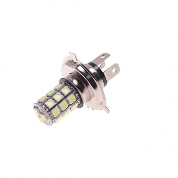 479 р. Лампа светодиодная 12V H4 P43t-38 6000K 28 светодиодов MEGAPOWER MEGAPOWER-AUTOMOTIVE 80542  с доставкой в г. Кемерово. Увеличить фотографию 1