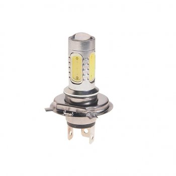 739 р. Лампа светодиодная 12V H4 P43t-38 6000K 5 светодиодов MEGAPOWER MEGAPOWER-AUTOMOTIVE 80544  с доставкой в г. Кемерово. Увеличить фотографию 1