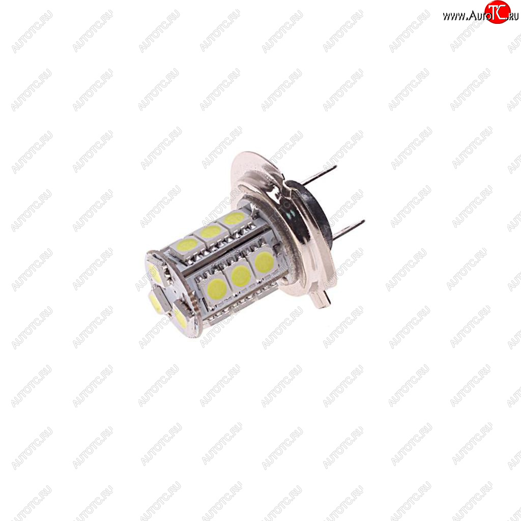 339 р. Лампа светодиодная 12V H7 PX26d 6000K 18 светодиодов MEGAPOWER MEGAPOWER-AUTOMOTIVE 80551  с доставкой в г. Кемерово