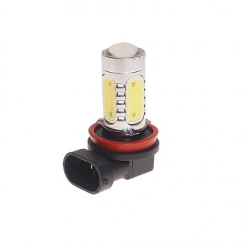 519 р. Лампа светодиодная 12V H11 PGJ19-2 6000K 5 светодиодов MEGAPOWER MEGAPOWER-AUTOMOTIVE 80574  с доставкой в г. Кемерово. Увеличить фотографию 1