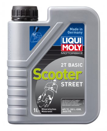 1 479 р. Масло моторное для 2-х тактных двигателей RACING SCOOTER 2T мин.1л LIQUI MOLY LIQUI MOLY 8068  с доставкой в г. Кемерово. Увеличить фотографию 1