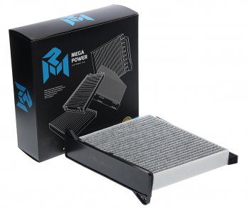 529 р. Фильтр воздушный салона MITSUBISHI Lancer угольный MEGAPOWER MEGAPOWER 810-14-062  с доставкой в г. Кемерово. Увеличить фотографию 1