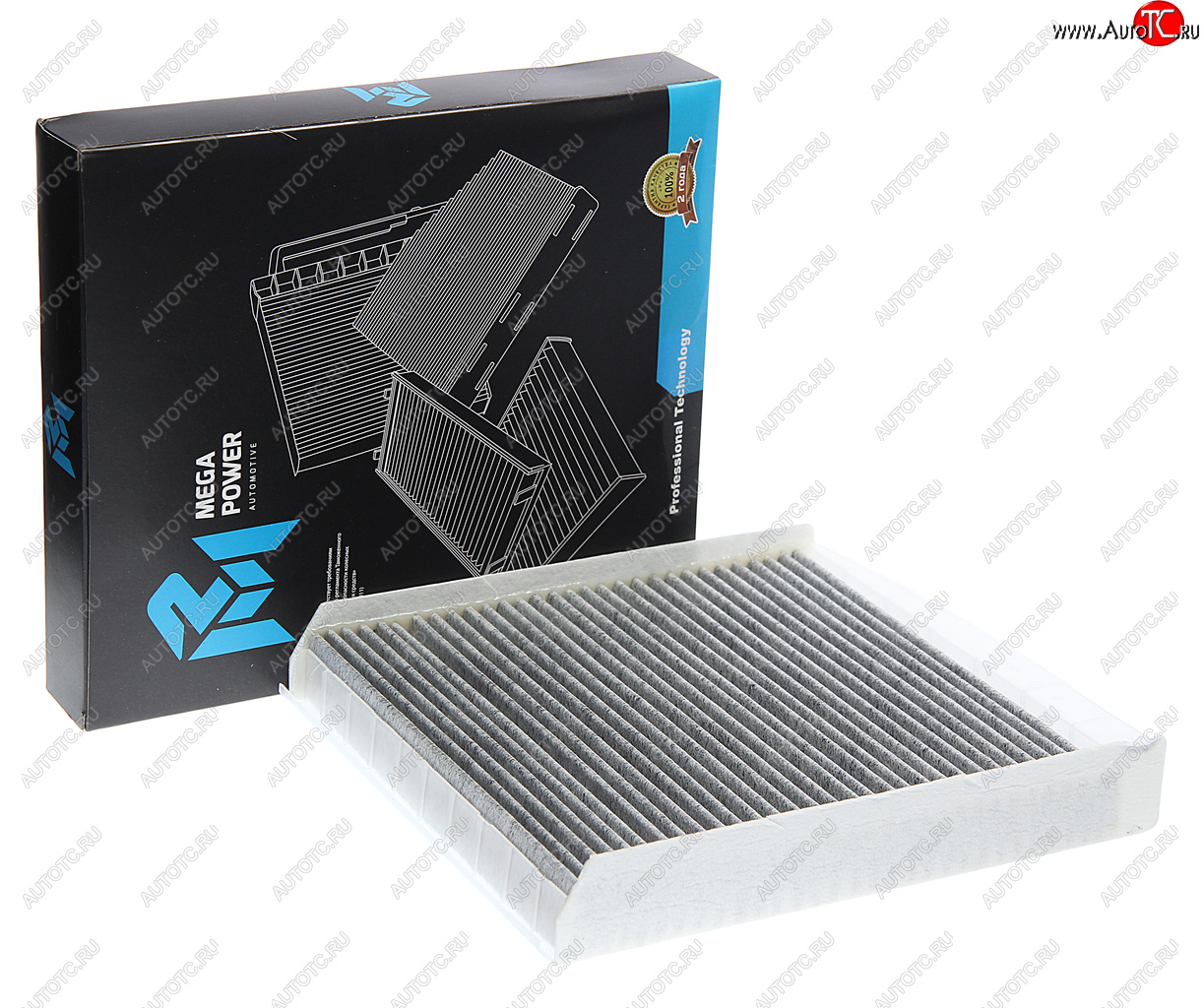 389 р. Фильтр воздушный салона VOLVO S60,S80,XC90 угольный MEGAPOWER MEGAPOWER 810-14-085  с доставкой в г. Кемерово