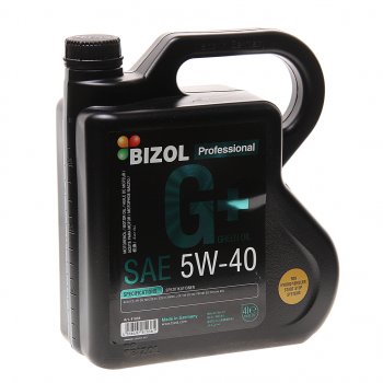 5 249 р. Масло моторное GREEN Oil+ 5W40 синт.4л BIZOL BIZOL 81036 BIZOL 81036  с доставкой в г. Кемерово. Увеличить фотографию 1