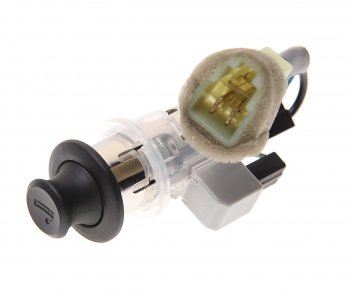 1 579 р. Прикуриватель SSANGYONG Actyon (06-),Kyron (05-),Actyon Sports (06-),Rexton (06-) (с гнездом) OE SSANGYONG 8121031000  с доставкой в г. Кемерово. Увеличить фотографию 1