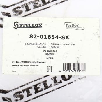 6 899 р. Гофра SCANIA выхлопной системы (114х950) STELLOX STELLOX 82-01654-sx  с доставкой в г. Кемерово. Увеличить фотографию 4