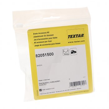 769 р. Ремкомплект MAZDA 323 колодок тормозных задних TEXTAR TEXTAR 82051500  с доставкой в г. Кемерово. Увеличить фотографию 2