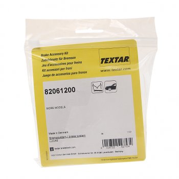 699 р. Ремкомплект NISSAN Primera P12 колодок тормозных передних TEXTAR TEXTAR 82061200  с доставкой в г. Кемерово. Увеличить фотографию 2