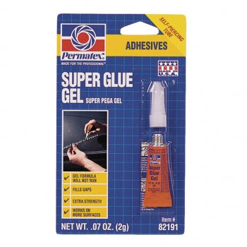 419 р. Клей-супер универсальный гель 2г Super Glue Gel PERMATEX PERMATEX 82191  с доставкой в г. Кемерово. Увеличить фотографию 1