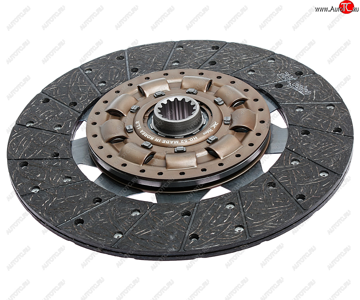 15 899 р. Диск сцепления HYUNDAI HD120,AeroTown дв.D6DA19 (350мм) ведомый VALEO VALEO 829337  с доставкой в г. Кемерово