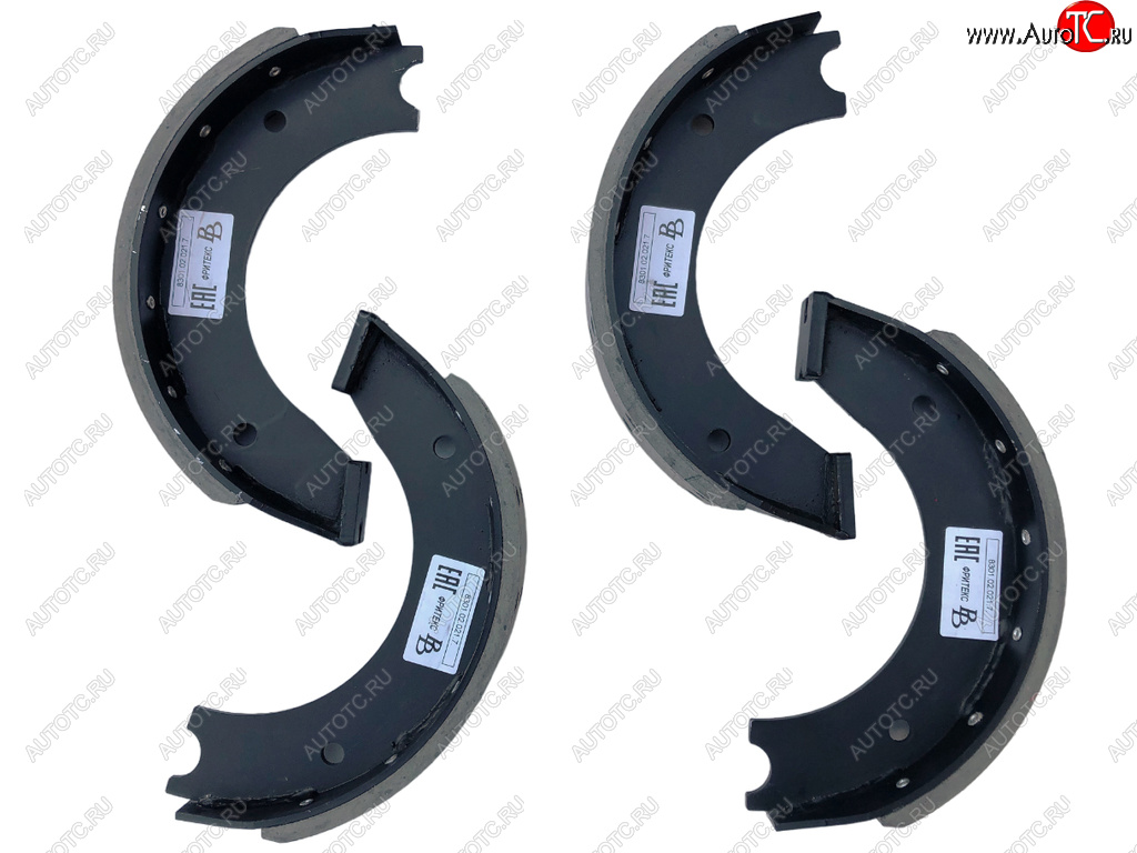 6 799 р. Колодки тормозные УНИКОМ прицеп модель 8301 (4шт.) комплект на ось BRAKE BLOCKS BRAKE BLOCKS 8301.02.021.7  с доставкой в г. Кемерово