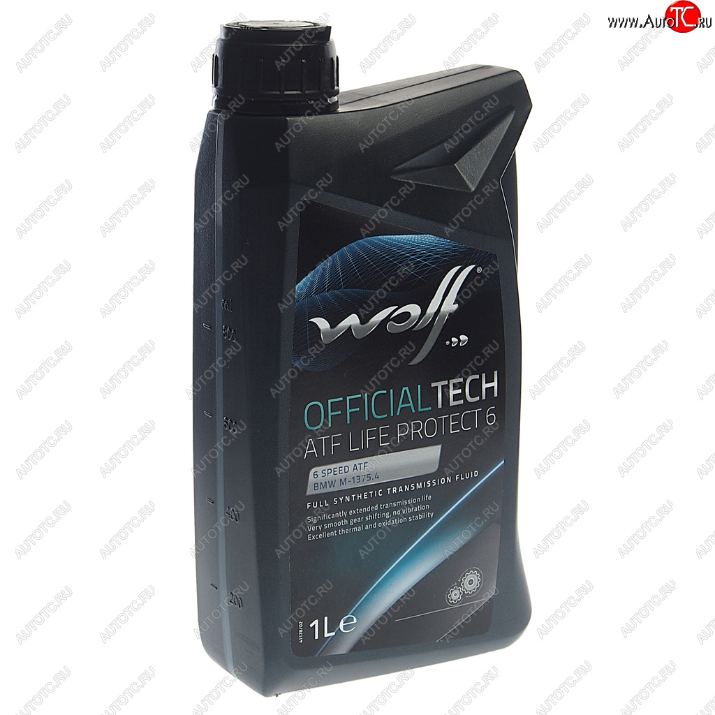 1 429 р. Масло трансмиссионное ATF OFFICIALTECH LIFE PROTECT6 1л WOLF WOLF 8305900  с доставкой в г. Кемерово