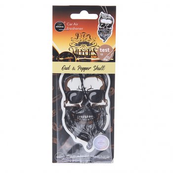 157 р. Ароматизатор подвесной пластина (oud& pepper skull) Dia De Los Muertos AROMA CAR AROMA CAR 83120  с доставкой в г. Кемерово. Увеличить фотографию 1