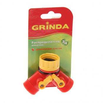 160 р. Распределитель 2-х канальный GRINDA GRINDA 8-426310_z01  с доставкой в г. Кемерово. Увеличить фотографию 1