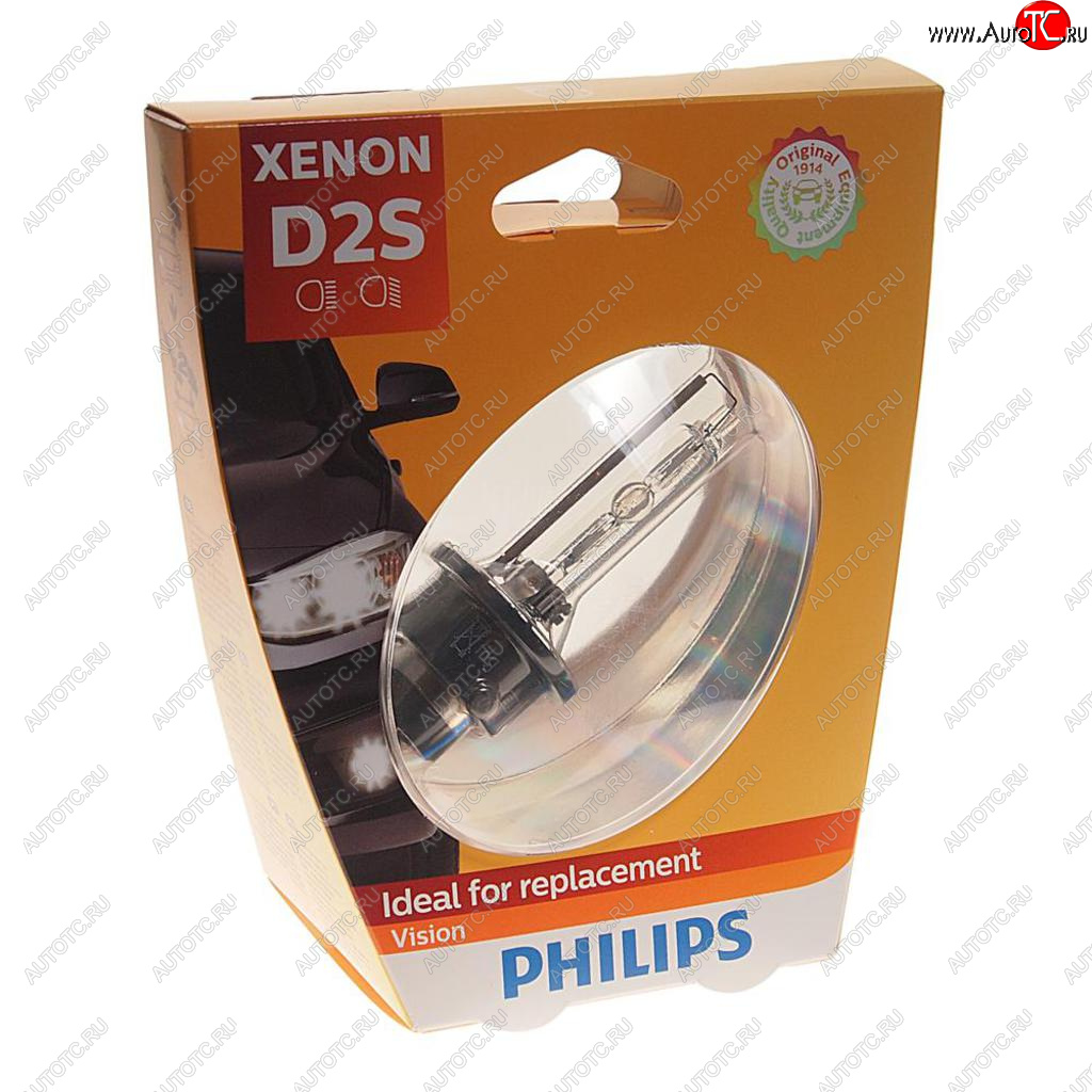5 999 р. Лампа ксеноновая D2S 4600K блистер (1шт.) Xenon Vision PHILIPS PHILIPS 85122vis1  с доставкой в г. Кемерово