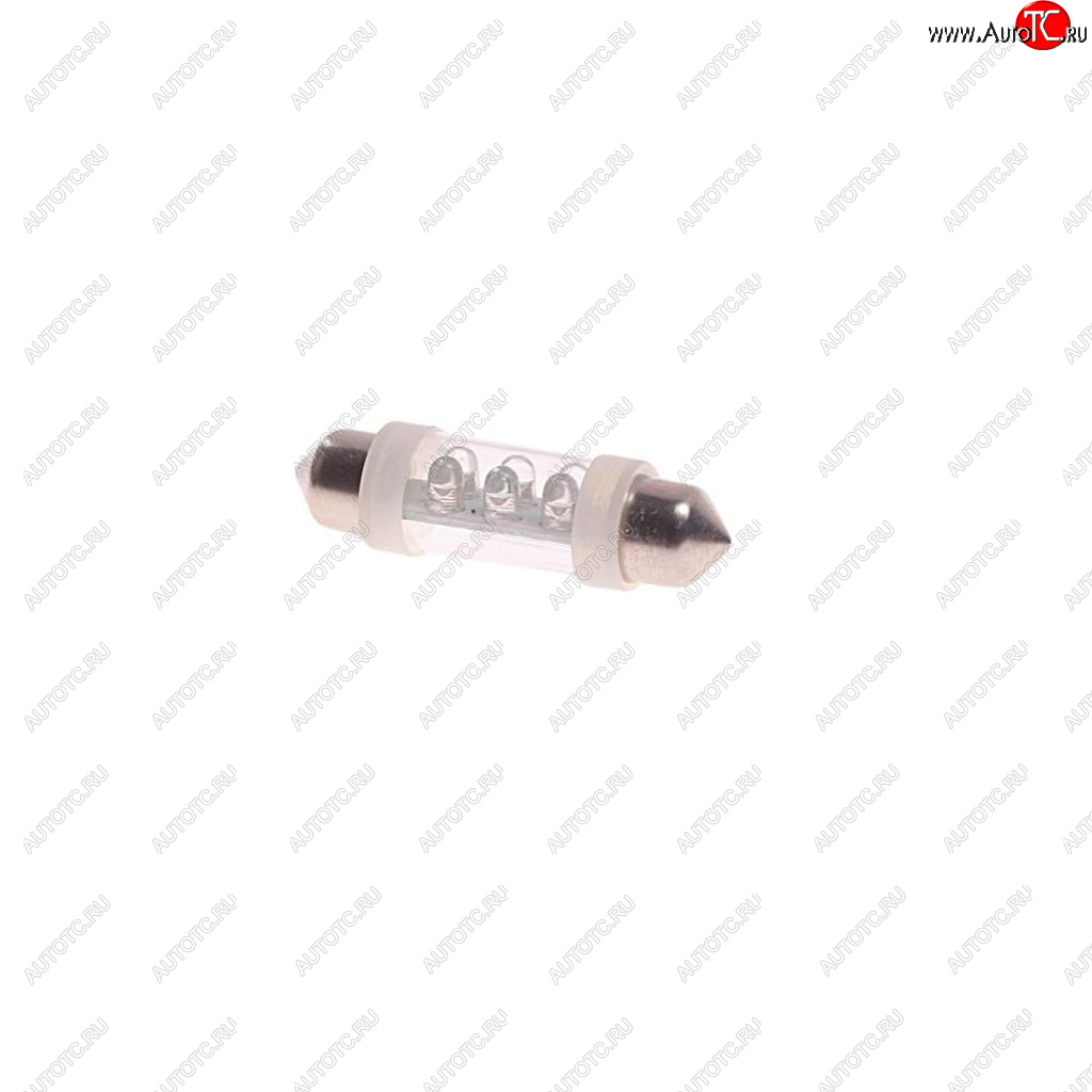 19 р. Лампа светодиодная 12V C10W SV8.5-8 39мм 6000K двухцокольная 6 светодиодов MEGAPOWER MEGAPOWER-AUTOMOTIVE 85154w  с доставкой в г. Кемерово